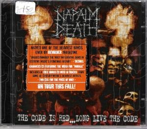 NAPALM DEATH - The Code Is Red...Long Live The Code