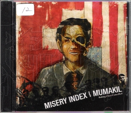 MISERY INDEX  / MUMAKIL - Split C.D.