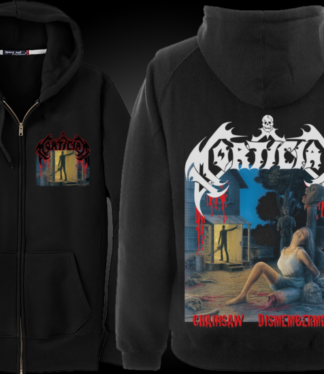 Chainsaw Dismemberment Zipper Hoodie
