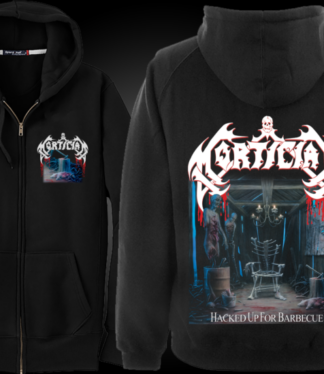 Hacked Up For Barbecue Zipper Hoodie