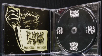 CAPSAICIN STITCH RUPTURE / FIRST DAYS OF HUMANITY- Split CD - Image 2