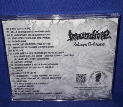 IMUNDÍCIE - Kolaps Civilizace CD - Image 2