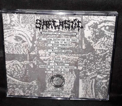 SARCASTIC - Affected Of Rottenness CD Slipcase - Image 3