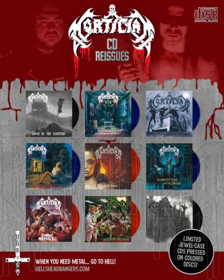 MORTICIAN - Full Discography (9x CD Bundle) *PRE-ORDER: Your Entire Order Ships: Jan 30, 2026*