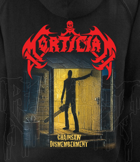 Chainsaw Dismemberment Full Front Zipper Hoodie 4X-LARGE - Image 3