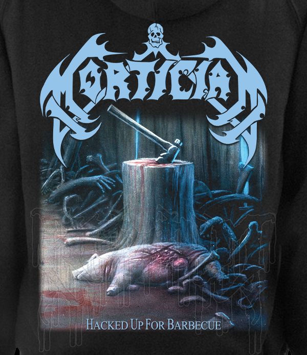 Hacked Up For Barbecue Full Front Zipper Hoodie - Image 2