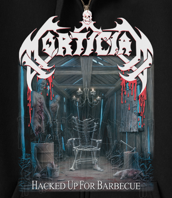 Hacked Up For Barbecue Full Front Zipper Hoodie