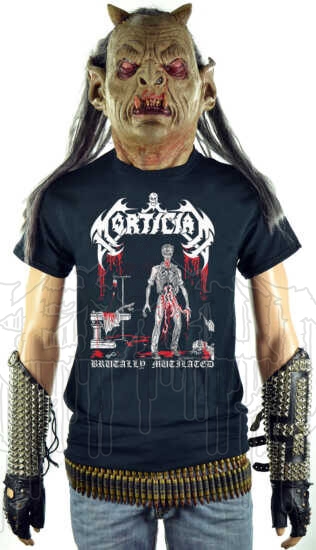 MORTICIAN - Brutally Mutilated T-Shirt (Size M)