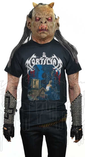 MORTICIAN - Chainsaw Dismemberment (Retro Version) T-Shirt (Size S)