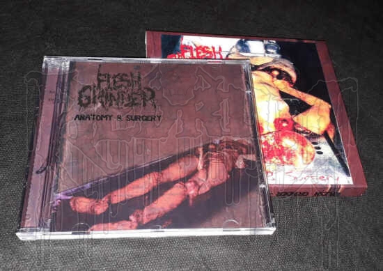 FLESH GRINDER - Anatomy & Surgery CD (Slipcase) - Image 2