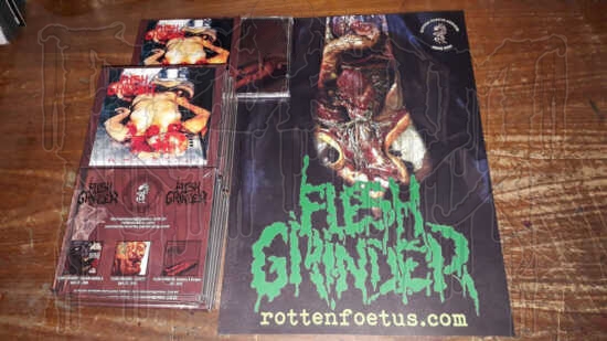 FLESH GRINDER - Anatomy & Surgery CD (Slipcase) - Image 3