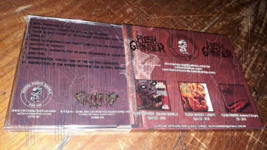 FLESH GRINDER - Anatomy & Surgery CD (Slipcase) - Image 5