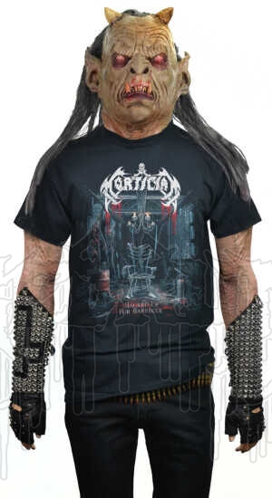MORTICIAN - Hacked Up For Barbecue (Retro Version) T-Shirt (Size XL)