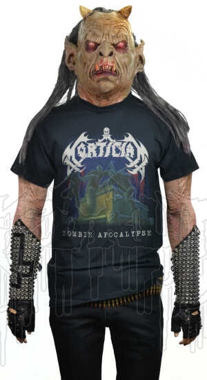 MORTICIAN - Zombie Apocalypse (Full Color) T-Shirt (Size S)