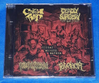 CROTCH ROT / DEADLY SURGERY / FREAK MANIACS / PUTREFACTA - Undead Morgue Mayhem - 4 Way Split CD