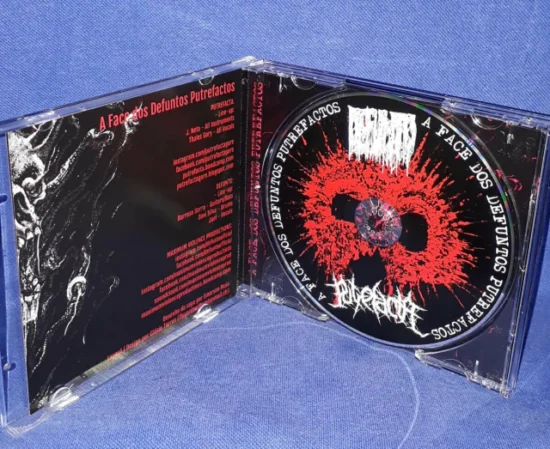 PUTREFACTA / DEFUNTO - Split CD - Image 3